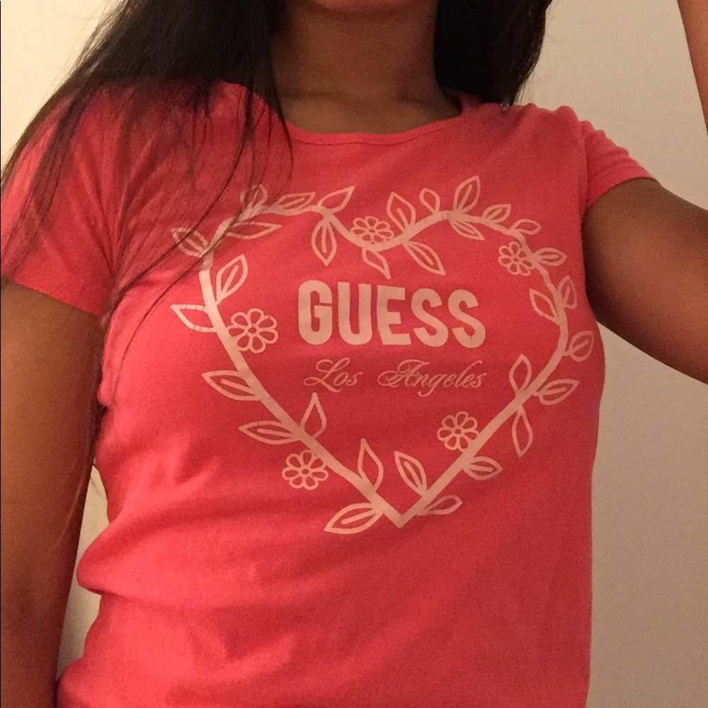 los angeles GUESS shirt